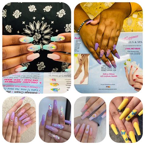 happiness nails spa    reviews  mission ave