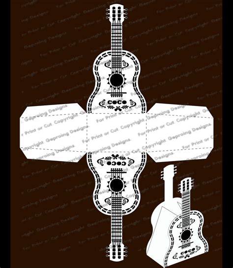 coco guitar template printable printable word searches