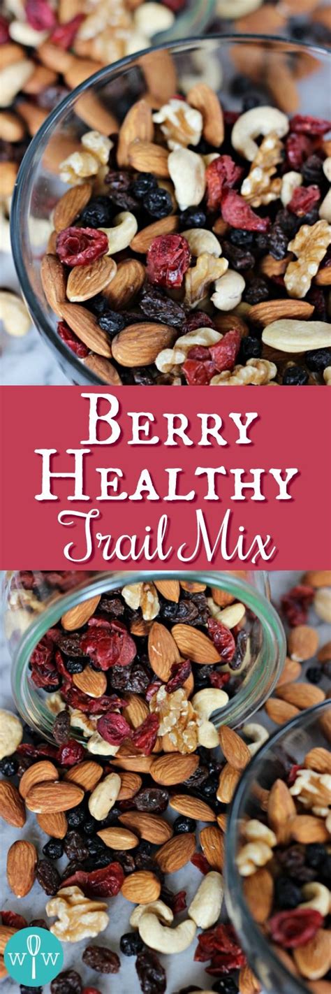 berry healthy trail mix worth whisking recipe