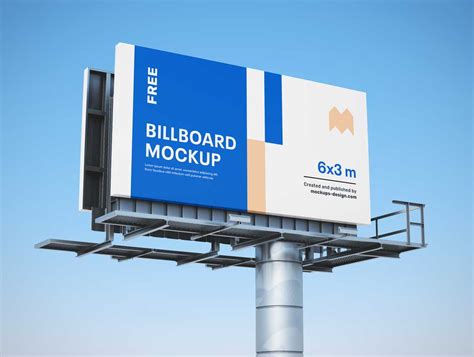interstate outdoor billboard advertising psd mockup psd mockups