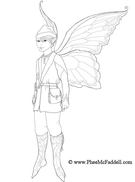 male fairies printable coloring pages ariailrobinson
