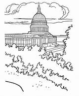 Coloring Capitol Pages Building Washington Dc Drawing Buildings State Printable Usa Kids Empire Printables Government Color Cities Sheet Book Colouring sketch template