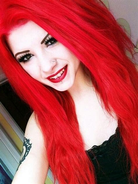 bright red hair dye ideas  pinterest bright red hairstyles