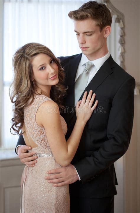 dressed up teen couple stock image image of hand