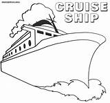 Cruise Coloringway Spectacular sketch template