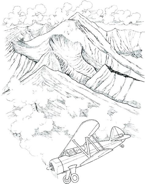 landscape coloring pages  adults  getcoloringscom