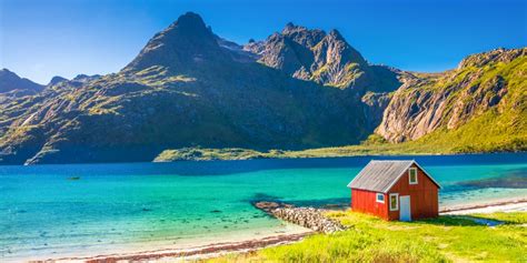 norwegen urlaub  fjord  tage im idyllischen angelhaus fuer