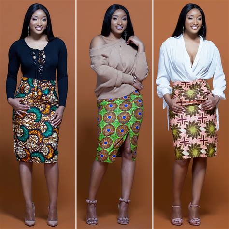 the african print pencil skirt mini collection grass fields
