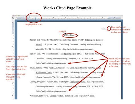 works cited page works cited   centered   top