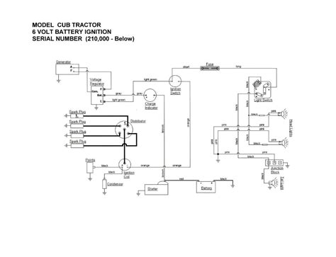 farmall   volt wiring diagram