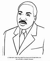 Coloring Pages Luther Martin King Jr Kids Popular sketch template