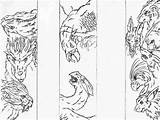 Bookmarks Bookmark Lineart sketch template