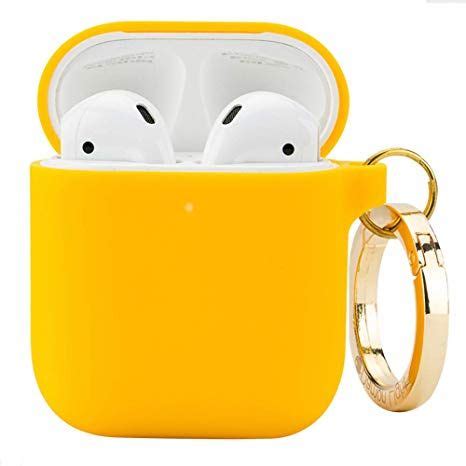 yellow silicone airpods case silicone airpods case airpods case blue