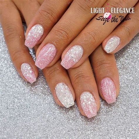 pink diamond  diamond glitter gels  light elegance