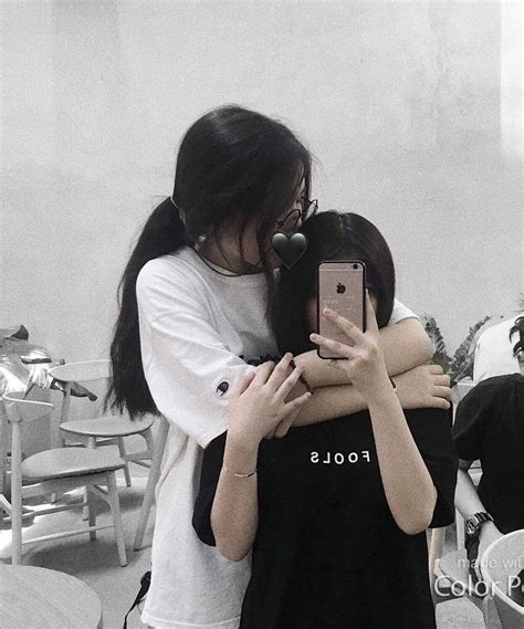 𝓴𝓾𝓷𝓹𝓲𝓶𝓸𝓸𝓴 ⸾ ᝰ🥥˳ Korean Best Friends Cute Lesbian Couples Lesbian
