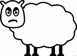 Sheep Coloring4free Coloring Pages Outline Printable Related Posts sketch template