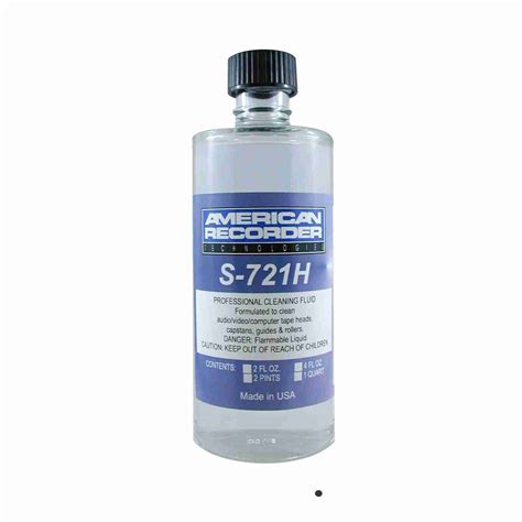 professional tape head cleaning fluid american recorder technologies