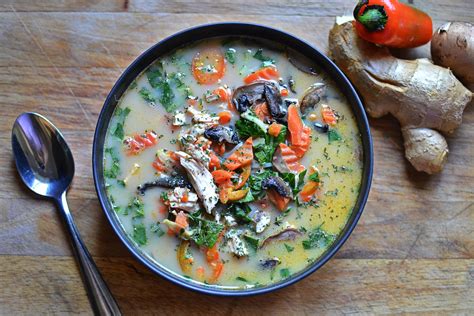 healthy tom kha ga  simple  complex tasting soup  hints