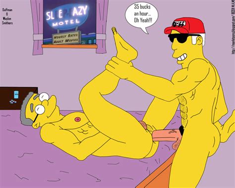 pic762519 duffman the simpsons waylon smithers animated manlytoons simpsons porn