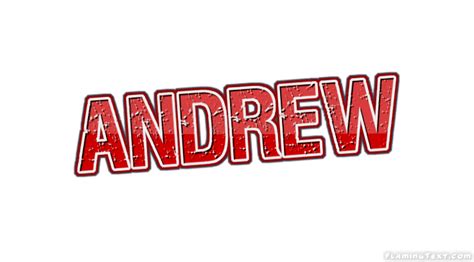 andrew logo   design tool  flaming text
