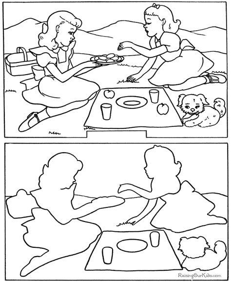 finish  picture printable coloring pages