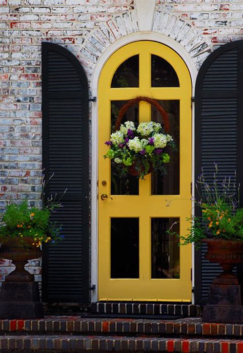 beautiful front door decorations  designs ideas