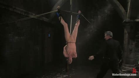 jade marxxx in jade is hung from the ceiling hd from kink water bondage