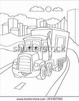 Coloring Pages Car Parking Lot Template sketch template