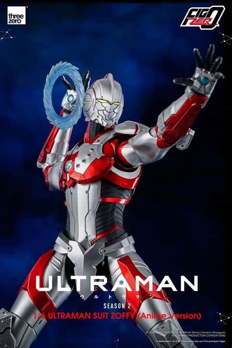 ultraman suit zoffy anime version threezero figzero  scale anime ultraman season