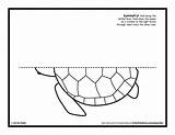 Symmetry Activity Rotational Dotted sketch template