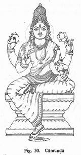 Gods Pencil Goddess Indian Devi Hindu Paintings Outline Coloring Drawings India Painting Camunda Mural Maa Traditional Sketches Kerala Krishna Goddesses sketch template