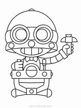 Brawl Stars Coloring Pages Color Carl Print Character Star 색칠 Xcolorings Colt Di Colorare Da Disegni Printable 1200px 900px 91k sketch template