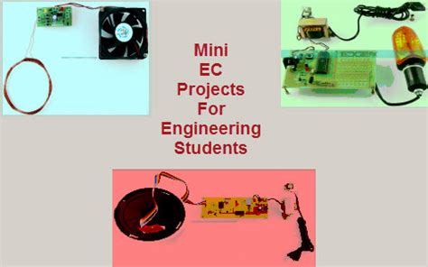 mini ec projects ideas  engineering students