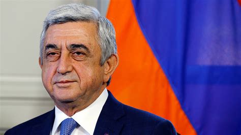 armenian pm sargsyan resigns  week  mass protests led  opposition mps puppet masters