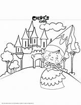Coloring Princess Pages Medieval Getcolorings sketch template