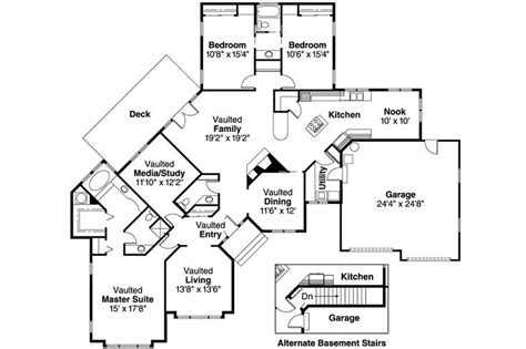 courtyard house plans ranch home floor plans garage house plans