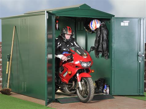 motorbike shed wood shed plans guide shed plans kits