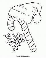 Candy Cane Coloring Pages Christmas Printable Canes Printables Colour Kids Clipart Colouring Sheets Other Library Everfreecoloring Candycane Popular Clip Line sketch template