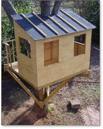 wooden treehouse plans   plans