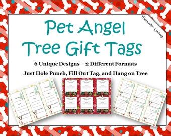 angel tree gift tags giving tree template printable  etsy
