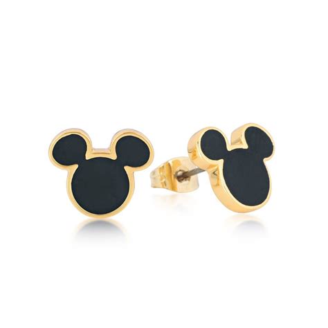 disney  couture kingdom mickey mouse stud earrings diamond earrings studs stud earrings