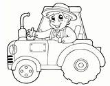 Traktor Pobarvanke Traktorji Otroke Coloring4free Blippi sketch template