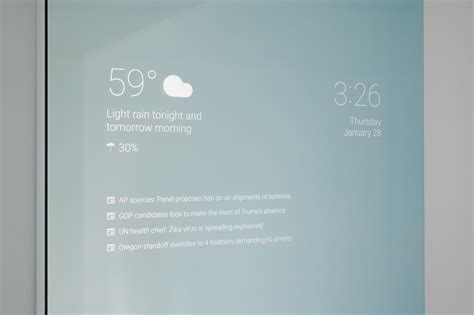 awesome android powered mirror  straight    future phandroid