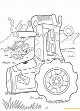Pages Tractor Tipping Mater Goes Coloring Color sketch template