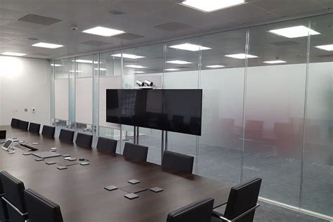 Whiteboards In Glass Meeting Room Office Design Office Interior