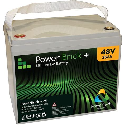 ah  lithium ion battery pack kwh powerbrick powertech