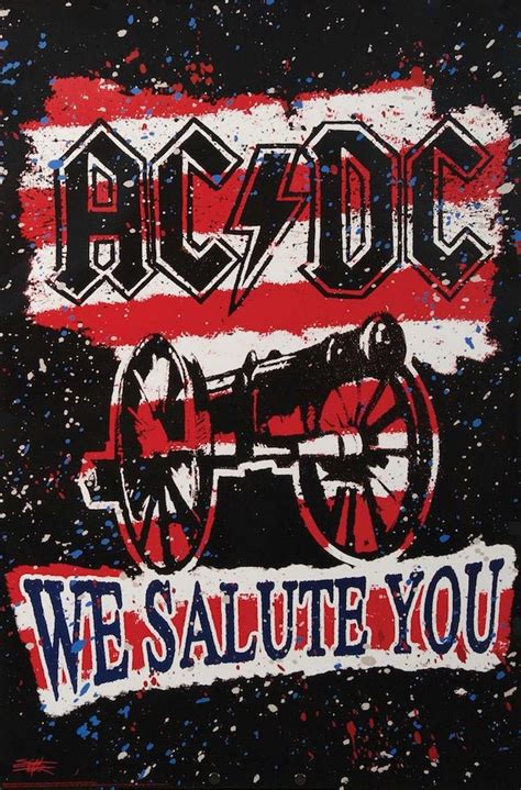 Ac Dc We Salute You Poster