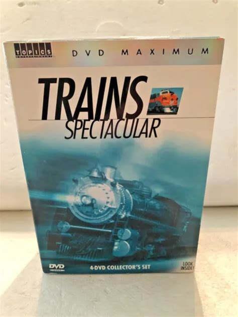 trains spectacular  dvd collectors set  picclick