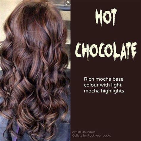Hot Chocolate Rich Mocha Base Colour With Light Mocha