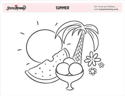 summer coloring pages  celebrate   season   year
